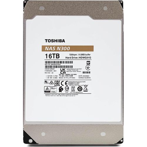 Toshiba N300 NAS - Festplatte - 16 TB - intern - 3.5