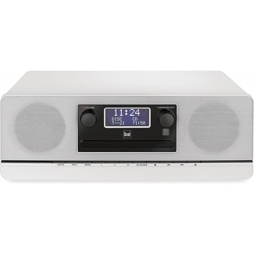Dual Stereoanlage DAB 420 BT, weiß, DAB+, Bluetooth