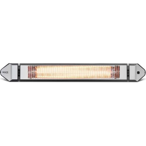 VASNER Teras 25 Terrassenheizer 2500 W, Fernbedienung, IP65 Regenschutz, Schwarz