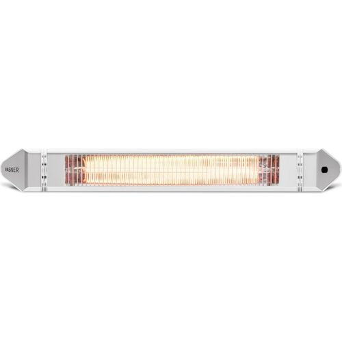 VASNER Teras 25 Terrassenheizer 2500 W, Fernbedienung, IP65 Wasserschutz, Weiß