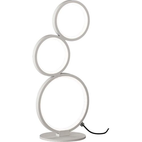 LED Tischleuchte, weiß-matt, dimmbar, Höhe 45 cm