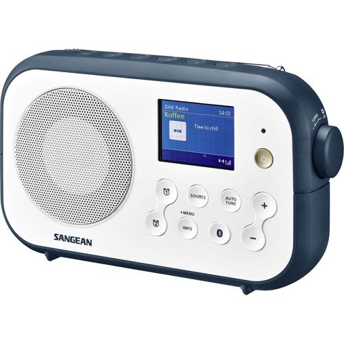 Sangean DPR-42 Traveller weiß dunkelblau Digitalradio