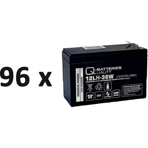 Ersatzakku 3x SYBT9-B4 für USV-Anlagen von APC 12V 9Ah