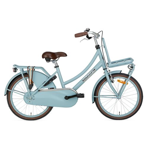 Popal Daily Dutch Basic Kinderfahrrad - 20 Zoll - Matt Blau