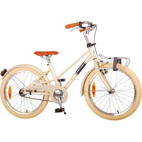 Volare Melody Kinder Fahrrad - Mädchen - 20 Zoll - Sand - Prime Collection
