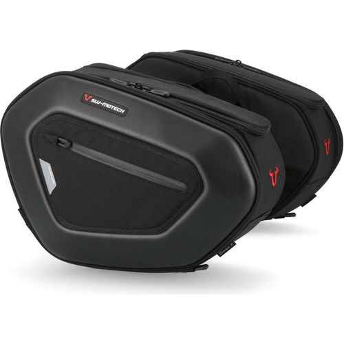 Satteltaschen Set PRO BLAZE H SW-MOTECH schwarz für Ducati Scrambler Bj. 2014