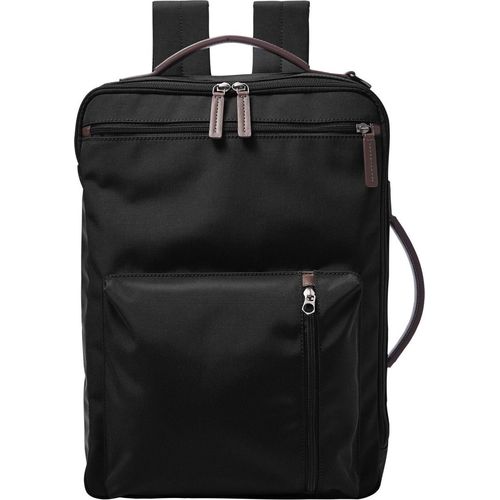 FOSSIL Freizeitrucksack Rucksack mit Laptopfach Buckner Backpack Black schwarz