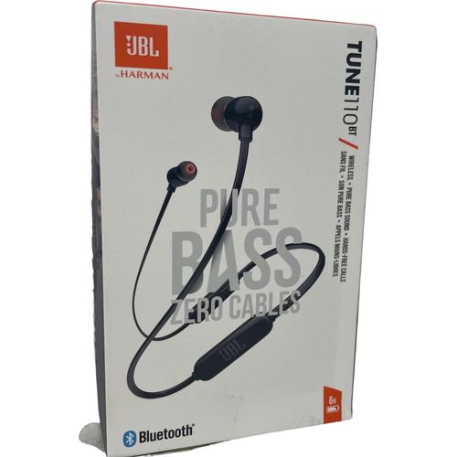 JBL Headset Kopfhörer Bluetooth In-Ear schwarz Tune110BT Kabellos Akku Mikrofon