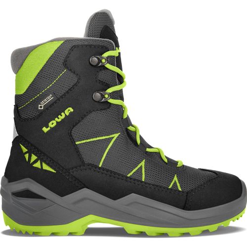 Lowa Kinderstiefel JONAS GTX MID Schwarz Limone