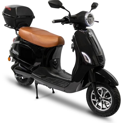 Elektroroller Motoroller Cityroller Retro Rolektro 45 V.2021schwarz