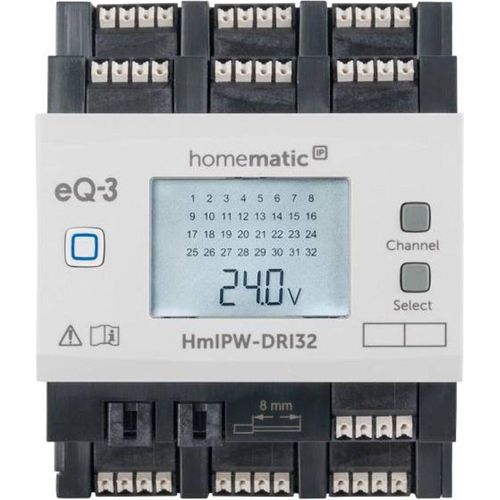 Homematic IP Wired Smart Home 32-fach-Eingangsmodul HmIPW-DRI32, VDE
