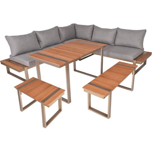 Lounge-Eckgruppe AUREA, 6-tlg.