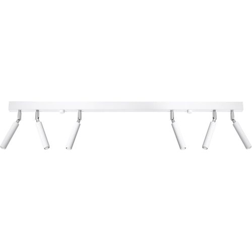 Deckenleuchte EYETECH 6 weiß 6xG9 12W Stahl 20x3x100cm Sollux Lighting