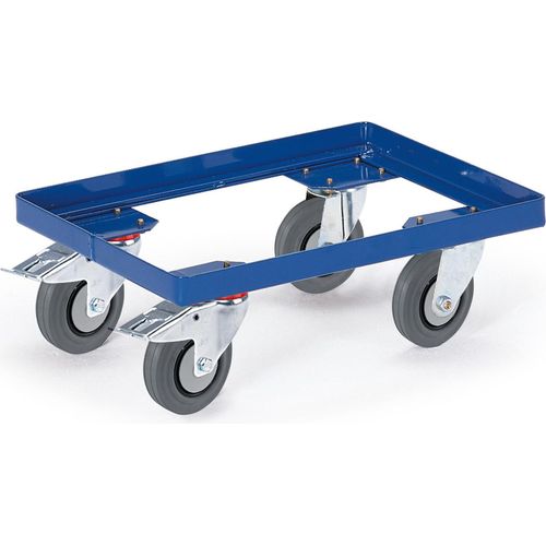 Rollcart Fahrrahmen 1210x810mm Winkelstahl mit Polyamid-Bereifung und 2 Feststellern