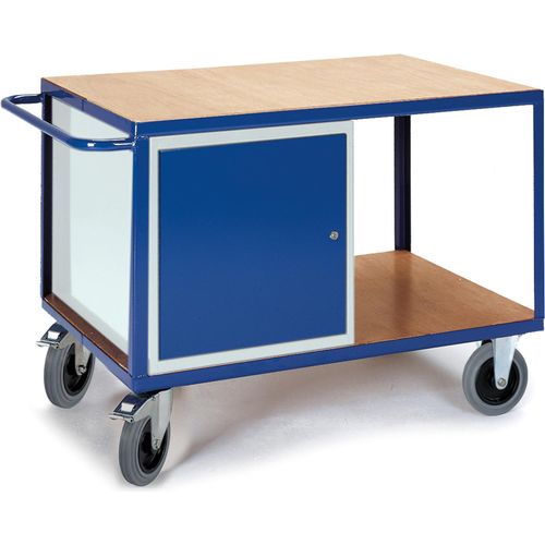 Rollcart Großer Werkstattwagen mit Stahlschrank 1200x800mm
