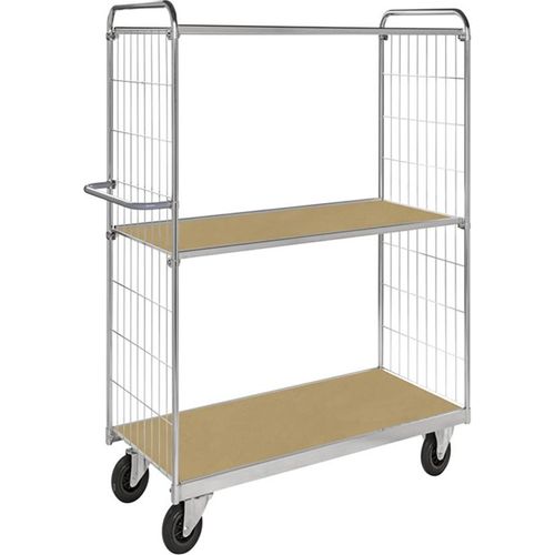 Kongamek ESD-Etagenwagen Serie 9000-M mit 3 Etagen 1200x600mm Ladefläche ohne Bremse
