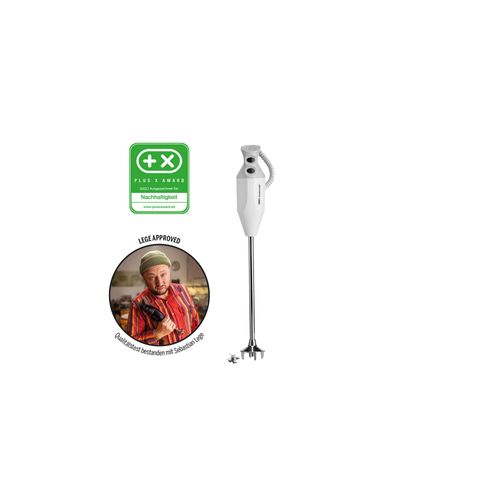 ESGE Zauberstab 90890, G 350 Gastro Max, Stabmixer weiß inkl. Zubehör, bis zu 22.000 U/min