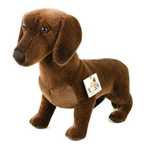 Kösen Hund Glatthaardackel 36 cm Stofftier