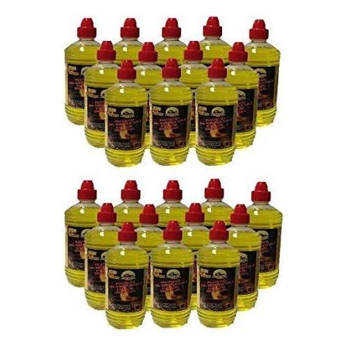 Brenngel 24x 1 Liter für Gelkamine Ethanolkamine Wandkamine Bodenkamine Bioethanol