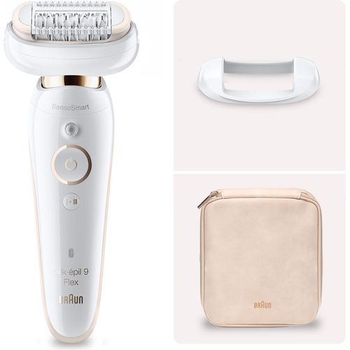 Braun Silk-épil 9 Flex 9-001 – Epilierer mit flexiblem Kopf für eine einfachere Haarentfernung