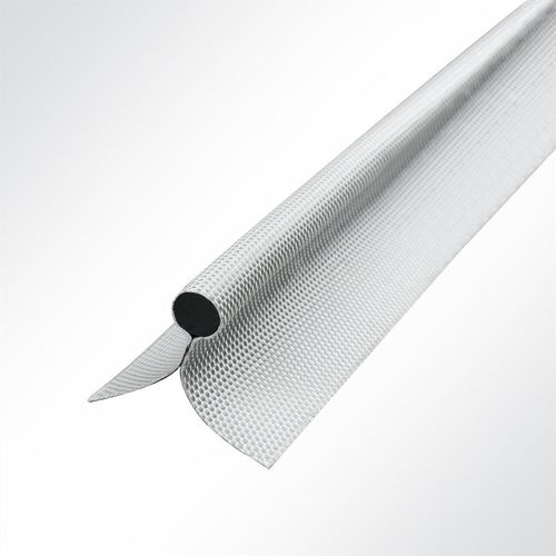 Lysel® Zeltkeder PVC doppelfahnig Durchmesser 13.50mm in silbergrau VE 14m