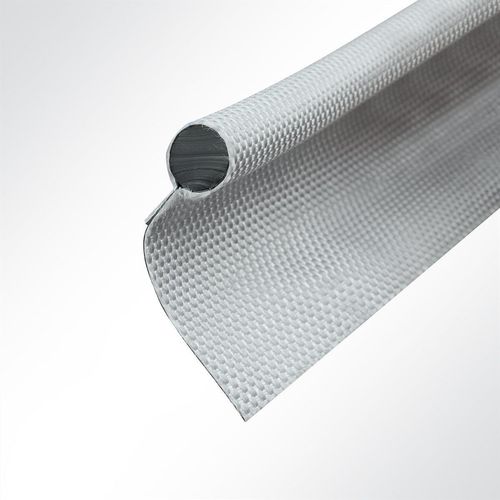Lysel® Zeltkeder PVC einfahnig Durchmesser 13.50mm in silbergrau VE 19m