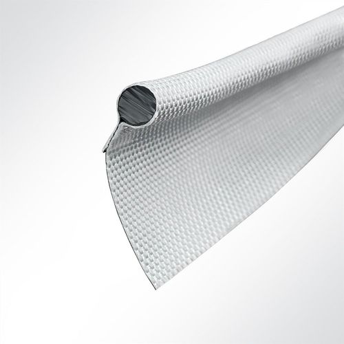 Lysel® Zeltkeder PVC einfahnig Durchmesser 11.50mm in silbergrau VE 20m