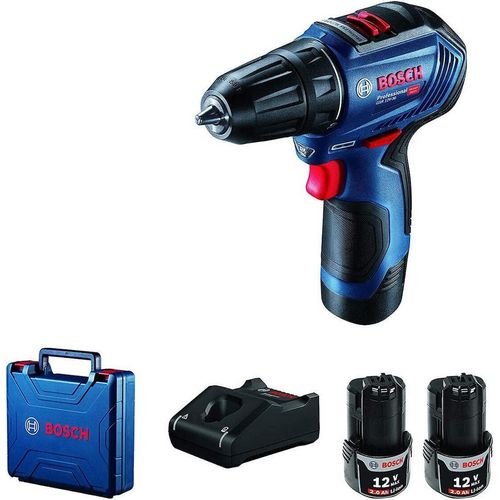 Bosch Schraubendreher Gsr 12V-30 2X2,0Ah 30/17Nm Schwarzkoffer