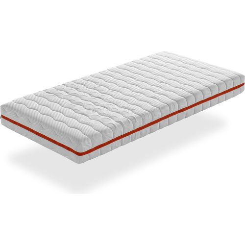 Kindermatratze 90X180 Hohe 18 CM - H2 - GEA antibakteriell und abnehmbar, ideal fur Nestbetten und Montessori