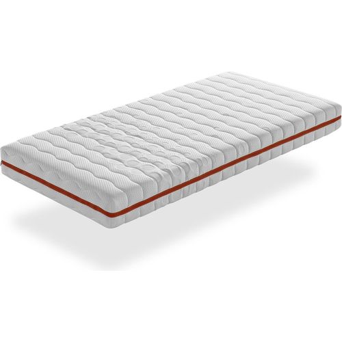 KINDERMATRATZE 90X190 -H2/3- Hohe 18 CM NUKA - Schaumstoff, antibakteriell und abnehmbar