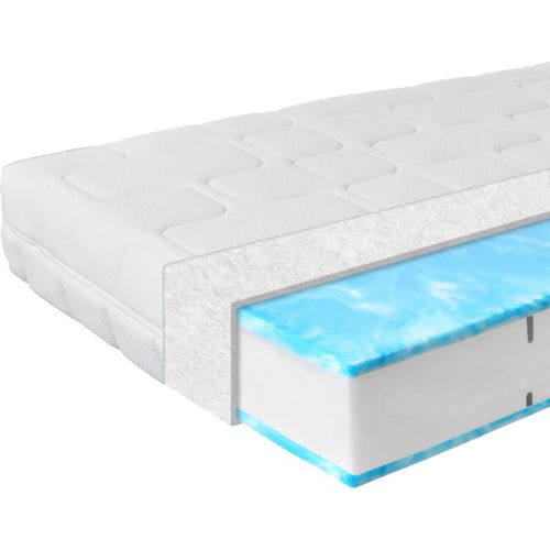 BeCo Duo Gel Comfort, 20 cm, 180 x 200 cm, H2, Komfortschaum mit Gelschaum-Auflage, „sehr gut“ getestet, Germany