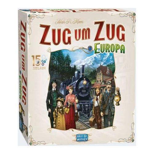 Zug um Zug Europa 15 Jahre Jubiläums Edition