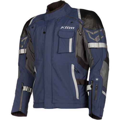 Klim Kodiak Motorrad Textiljacke, blau/grau, 52