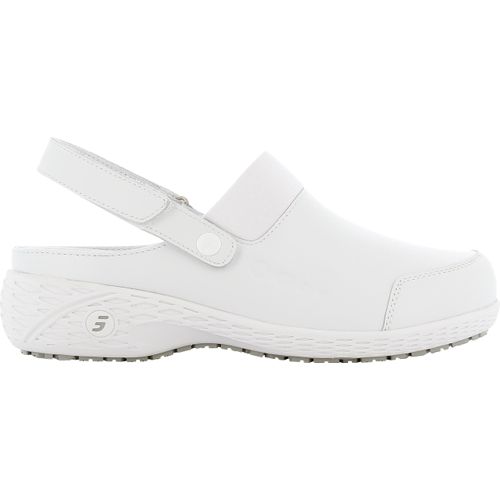 Safety Jogger SHEILA, Clog mit Klettverschluss, Berufsschuh, weiß, Gr. 39, z. B.für Pflegeberufe