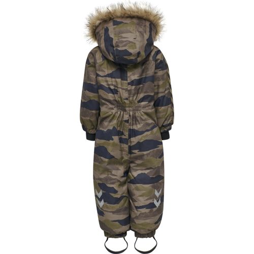 Hummel hmlMOON SNOWSUIT - CHOCOLATE CHIP/AFTER DARK - 80