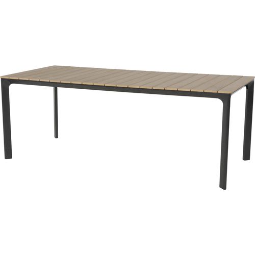 Gartentisch Esstisch Kaffeetisch AREZZO Teak-Look 200x90x74cm