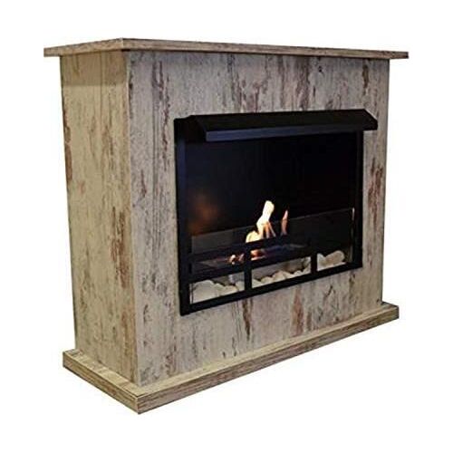 Ethanol und Gelkamin Kamin Modell Armin Deluxe Royal Vertiko Shabby