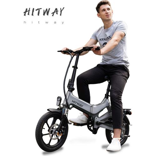 Elektrofahrrad, Elektrofahrräder 16 “Rad | Herausnehmbare Batterie7.5Ah | Elektro Bike 3 Geschwindigkeitsmodi | Motor 250W | E-Bike Faltrad| Doppelscheibenbremse | Klappbares Ebike Super Portable | LCD-Display