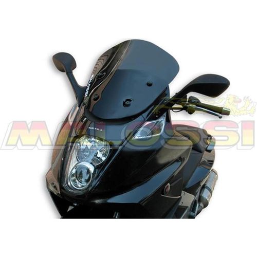 Windschild Malossi Sport Screen, rauchgrau dunkel, 395x420x3mm für GP800