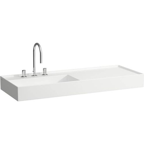 Laufen Kartell by Laufen Wastafel 120x46 cm Grijs Mat