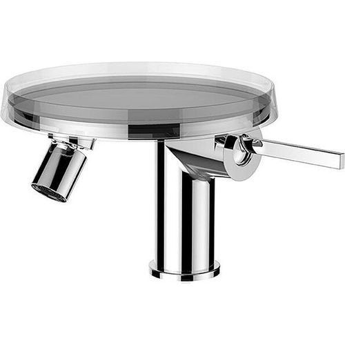 LAUFEN H3413310041111 Bidetmischer mit Deko Disc K-LAUFEN