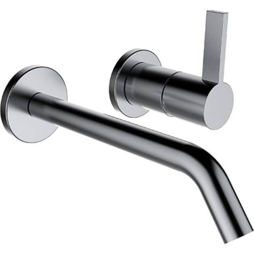 Laufen Kartell by Laufen Wastafelmengkraan Geborsteld RVS