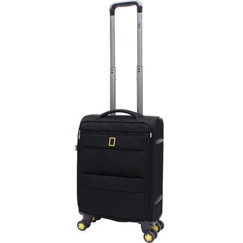 Handgepäck Leichte Stoffkoffer National Geographic Trolley Schwarz 55 cm Bowatex