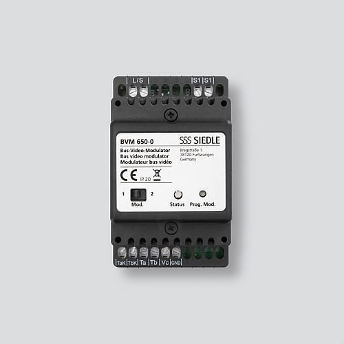 Siedle BVM650-0 Bus-Video-Modulator Grau (210008126-00)