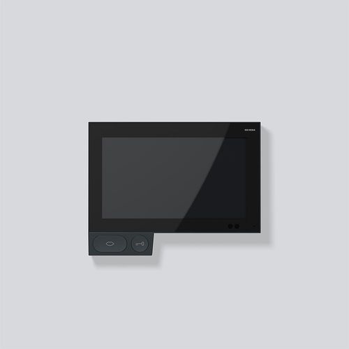 Siedle A 180-10 S Siedle Axiom z.Wandmontage Schwarzgrau (210006509-00)