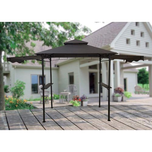 HC Garten & Freizeit BBQ Grillpavillon anthrazit
