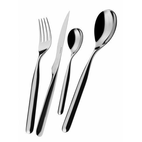 Besteckset 24 tlg. SET für 6 Personen Edelstahl Essbesteck BUGATTI Vidal