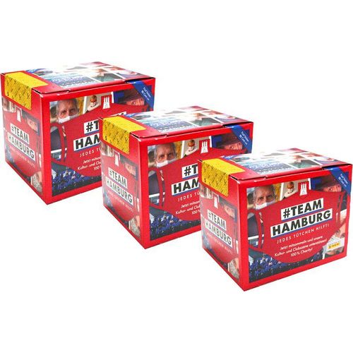 Team Hamburg - Sammelsticker - 3 Displays (150 Tüten)