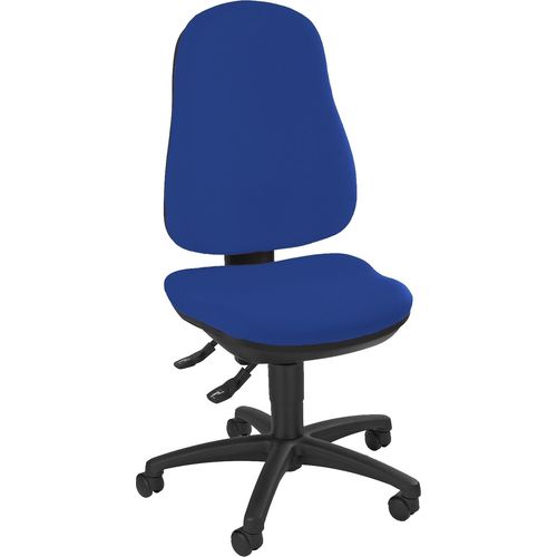 Bürodrehstuhl Bandscheiben Schreibtischstuhl Drehstuhl Bürostuhl Blau 210171