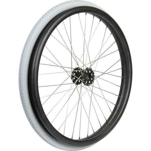 Rad für XXL Rollstühle Mobilex Buffalo Heavy Duty 24 Zoll, Antriebsrad 12,7 mm (Halbzoll)